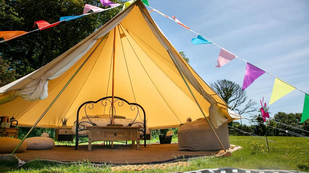 A Glance At Bell Tents